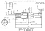 Han D-Sub Buchsenkontakt, Lt-/Crimpanschluss, 75 &#8486 RG 179 BU, 187 AU,